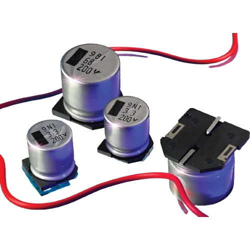 NACZ221M50V10X10.5TR This NIC NACZ221M50V10X10.5TR is an electrolytic capacitor with a capacitance of 220 µF and a rated voltage of 50 V DC. It features a tolerance of -20/+20 % and is supplied in an SMD package.