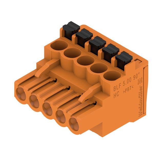 1980200000 TERM BLOCK PLUG 5POS 90DEG 5MM