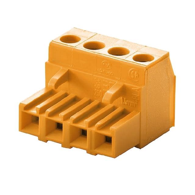 1281960000 TERM BLOCK PLUG 4POS STR 5.08MM