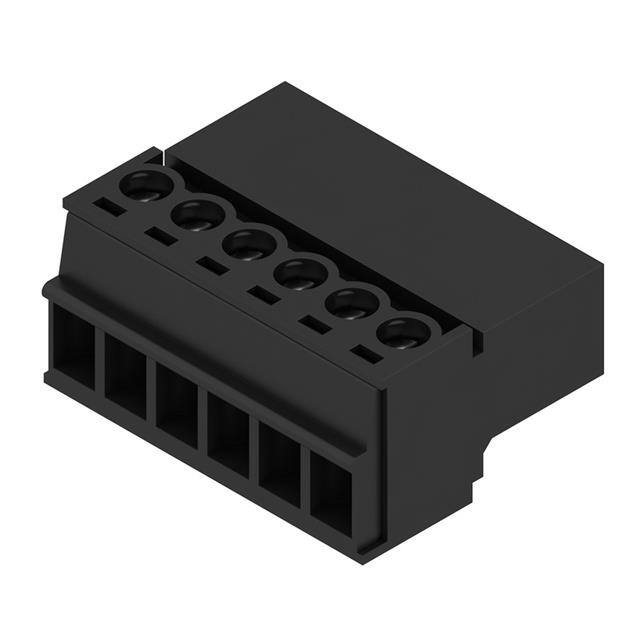 1970060000 TERM BLOCK PLUG 6POS STR 3.81MM