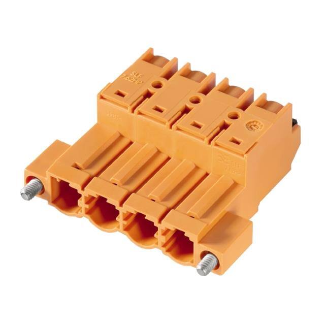 1043650000 TERM BLOCK PLUG 4POS STR 7.62MM