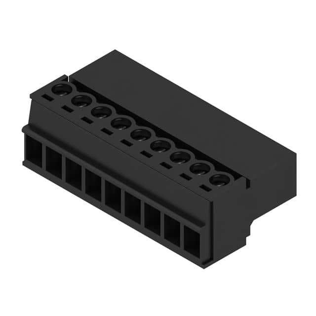 1970090000 TERM BLOCK PLUG 9POS STR 3.81MM
