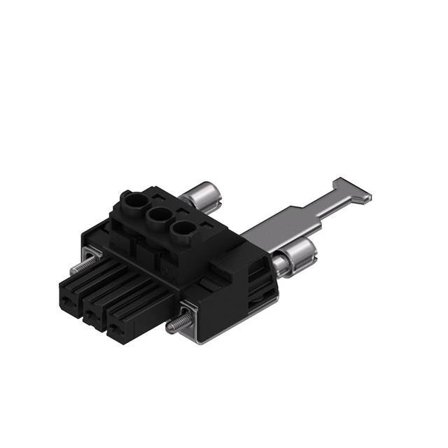 1933340000 TERM BLOCK PLUG 3POS STR 7.62MM