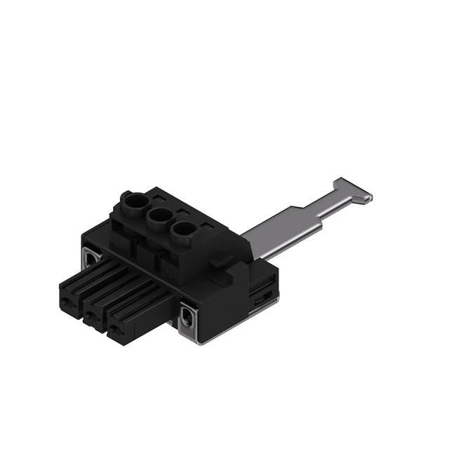 1933380000 TERM BLOCK PLUG 3POS STR 7.62MM