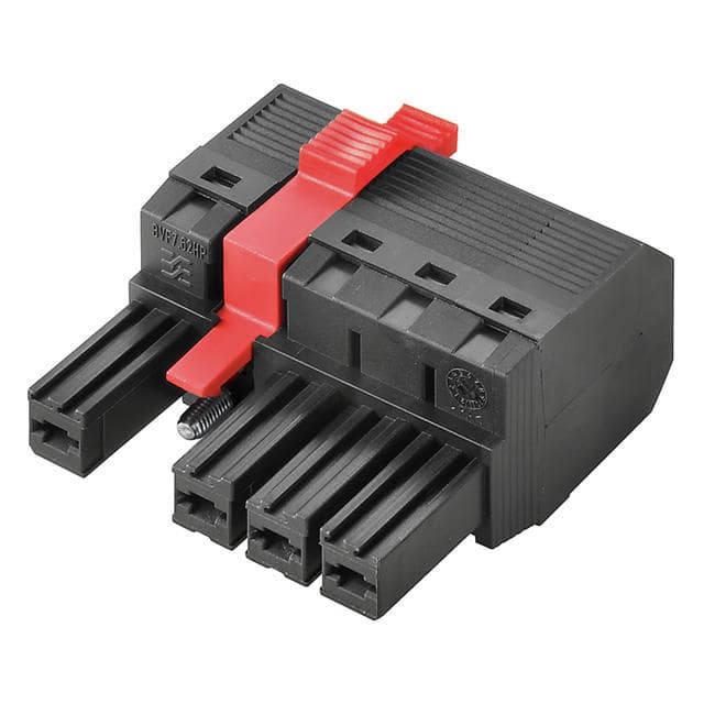 1060700000 TERM BLOCK PLUG 6POS STR 7.62MM