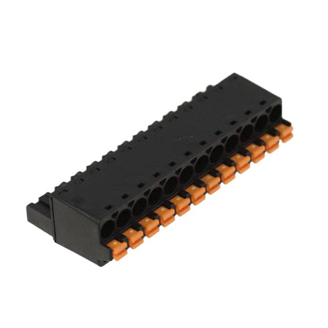 1013540000 TERM BLOCK PLUG 12POS STR 5.08MM