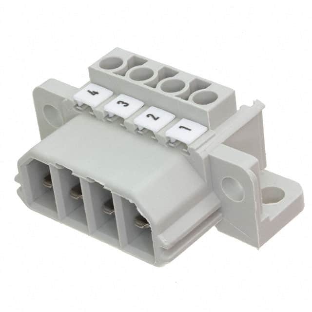1612010000 TERM BLOCK PLUG 4POS STR 7MM