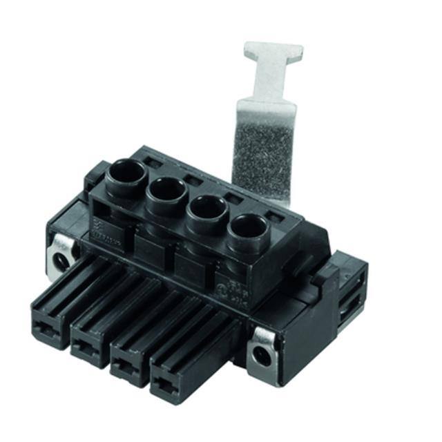 1929900000 TERM BLOCK PLUG 4POS STR 7.62MM