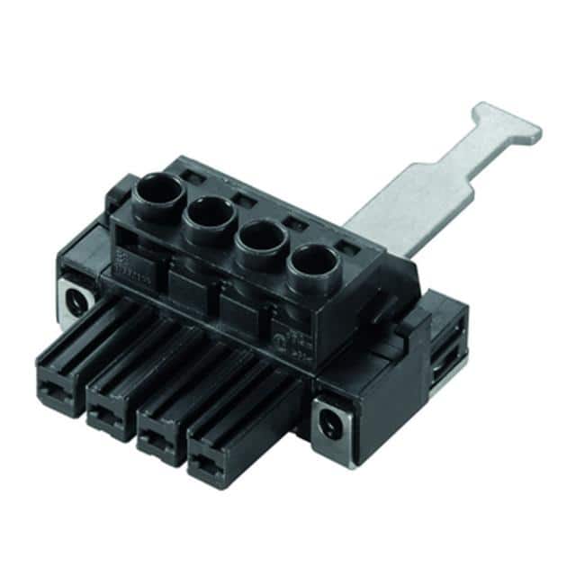 1933390000 TERM BLOCK PLUG 4POS STR 7.62MM