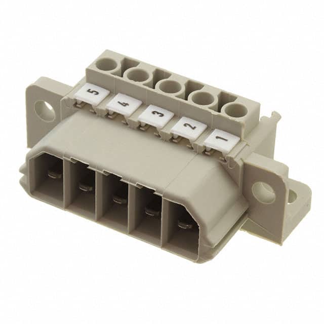 1612040000 TERM BLOCK PLUG 5POS STR 7MM