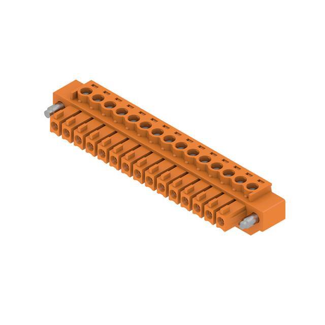 1941140000 TERM BLOCK PLUG 15POS STR 3.81MM