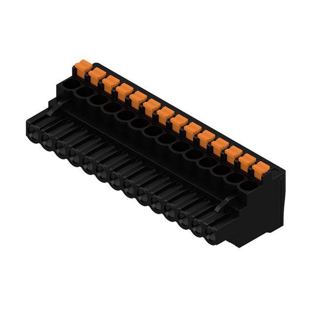 1000150001 TERM BLOCK PLUG 14POS 5.08MM