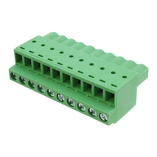 691373500010B TERM BLOCK PLUG 10POS STR 5.08MM