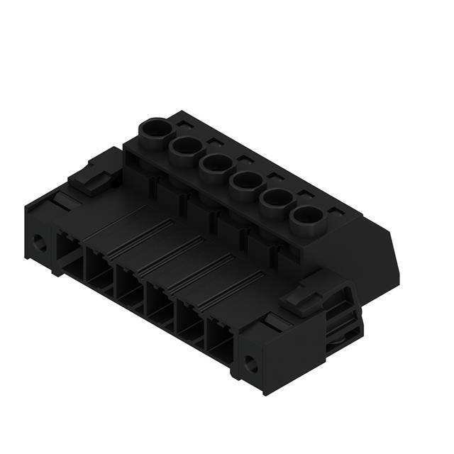 1931850000 TERM BLOCK PLUG 6POS STR 7.62MM