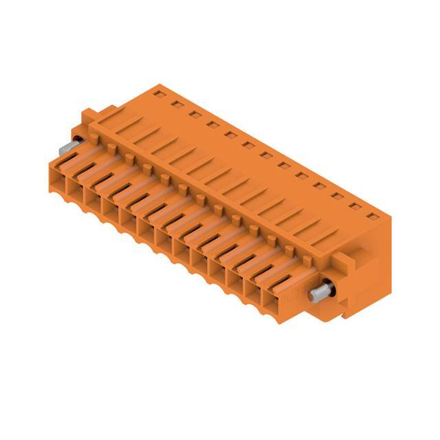 1932610000 TERM BLOCK PLUG 6POS STR 7.62MM