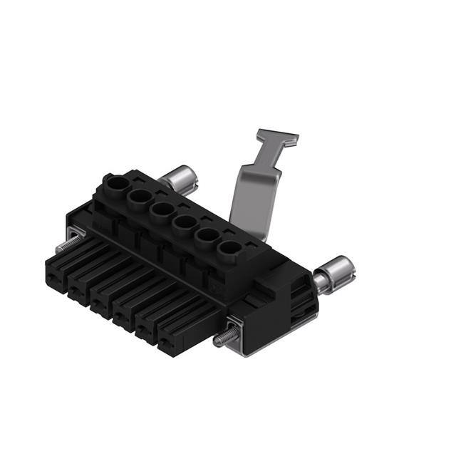 1929880000 TERM BLOCK PLUG 6POS STR 7.62MM