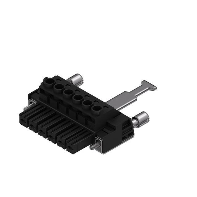1933370000 TERM BLOCK PLUG 6POS STR 7.62MM