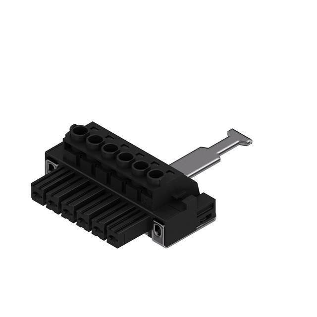 1933410000 TERM BLOCK PLUG 6POS STR 7.62MM