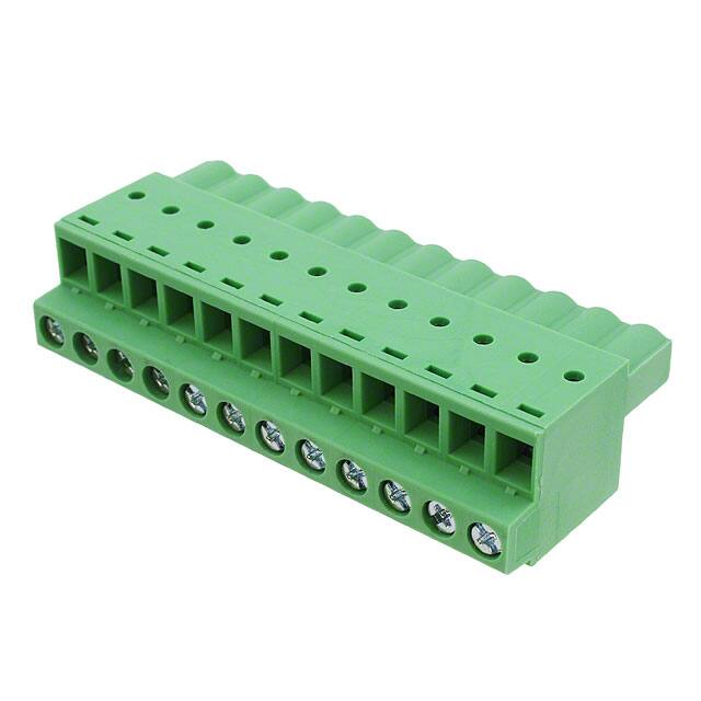 691373500012B TERM BLOCK PLUG 12POS STR 5.08MM