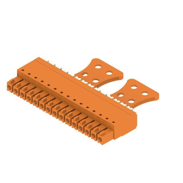 1235910000 TERM BLOCK PLUG 15POS STR 3.81MM