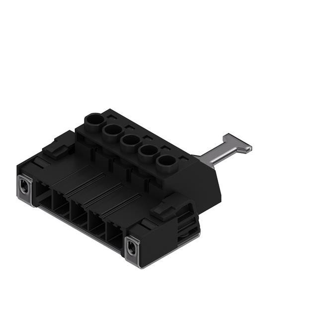 1932480000 TERM BLOCK PLUG 5POS STR 7.62MM