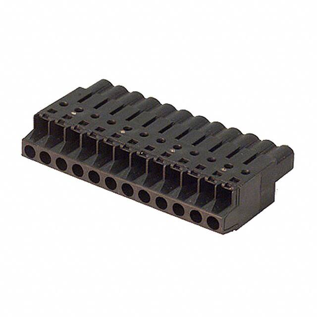 1500510000 TERM BLOCK PLUG 12POS STR 5.08MM