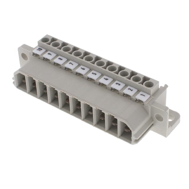 1612190000 TERM BLOCK PLUG 10POS STR 7MM
