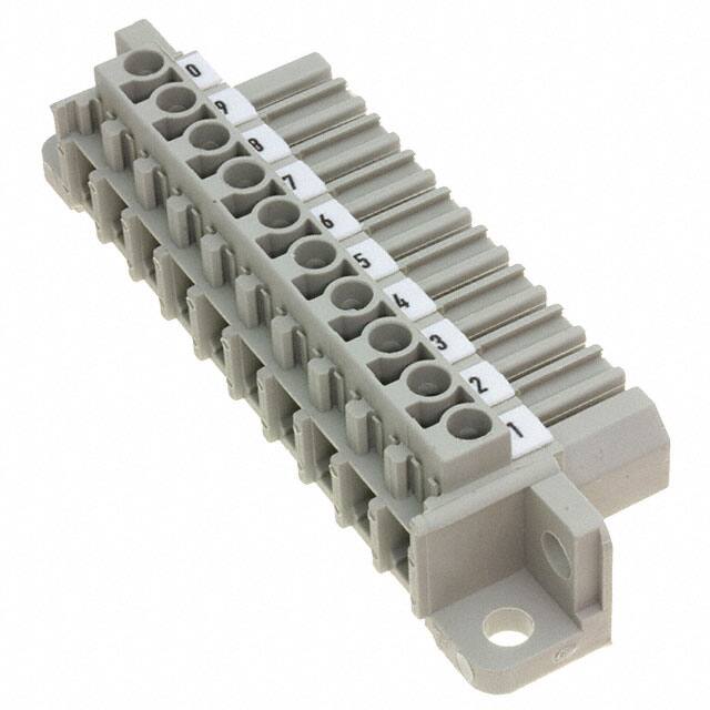 1612200000 TERM BLOCK PLUG 10POS 90DEG 7MM