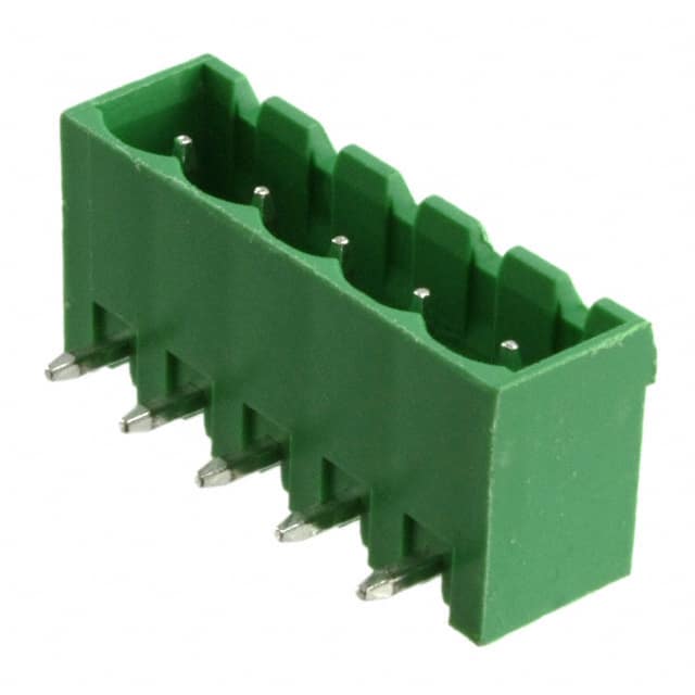 OQ0571510000G TERM BLOCK HDR 5POS 90DEG 5MM