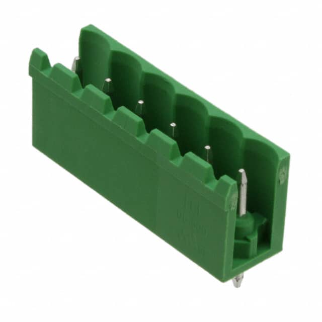 OQ0670500000G TERM BLOCK HDR 6POS VERT 5MM