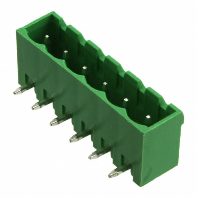 OQ0671510000G TERM BLOCK HDR 6POS 90DEG 5MM