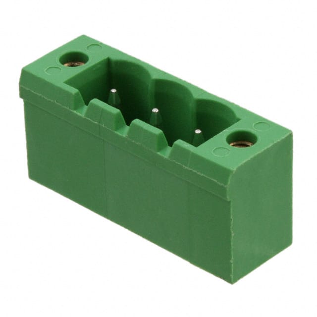 OQ0355500000G TERM BLOCK HDR 3POS VERT 5.08MM