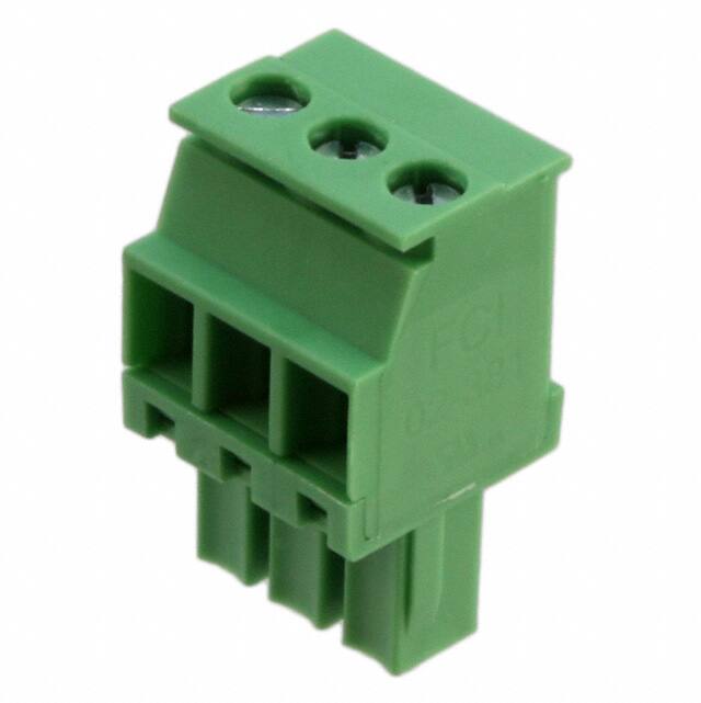TS03315B0000G TERM BLOCK PLUG 3POS 3.81MM