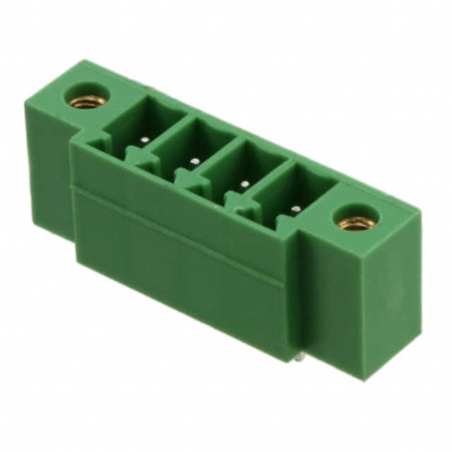 OQ0435500000G TERM BLOCK HDR 4POS VERT 3.81MM