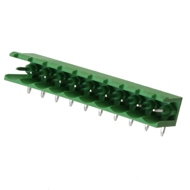 OQ1070510000G TERM BLOCK HDR 10POS 90DEG 5MM