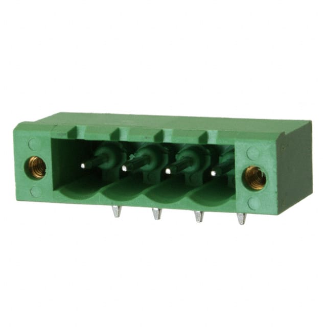 OQ0455510000G TERM BLOCK HDR 4POS 90DEG 5.08MM