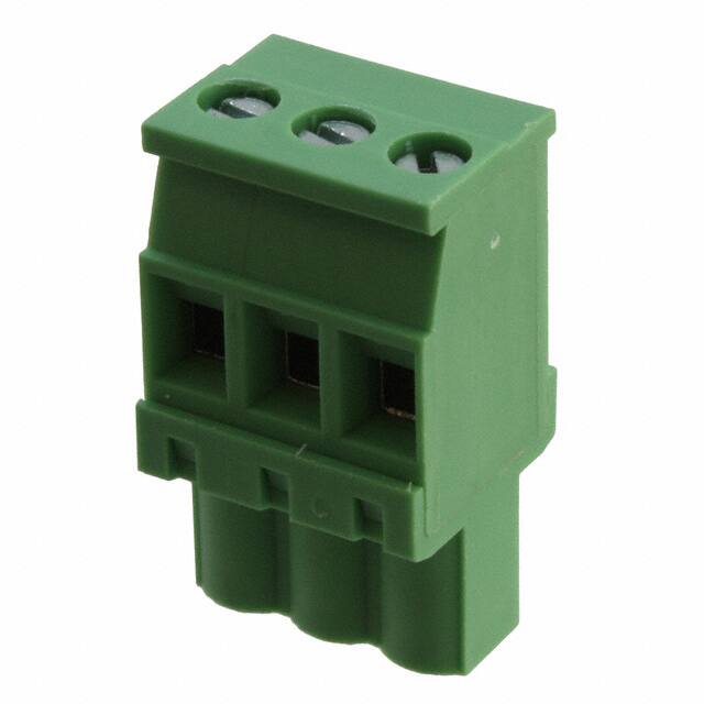 TS03715B0000G TERM BLOCK PLUG 3POS 270DEG 5MM