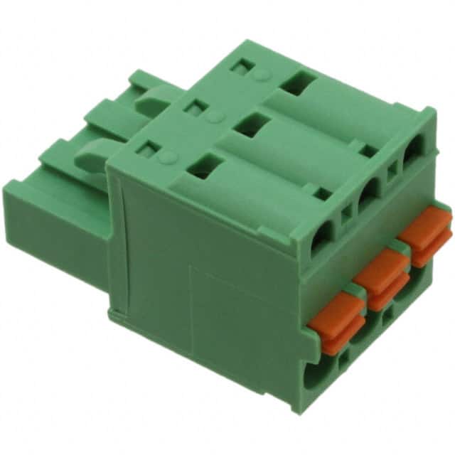 HW0370500000G TERM BLOCK PLUG 3POS STR 5MM
