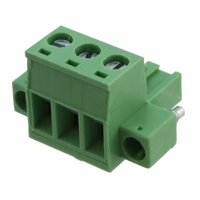 TJ0371520000G TERM BLOCK PLUG 3POS STR 5MM