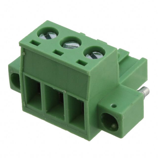 TJ0351520000G TERM BLOCK PLUG 3POS STR 5.08MM