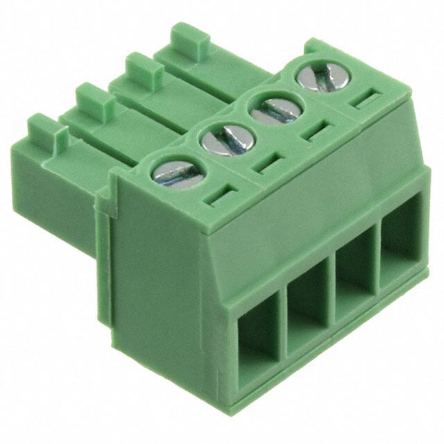 0395005004 TERM BLOCK PLUG 4POS STR 3.5MM