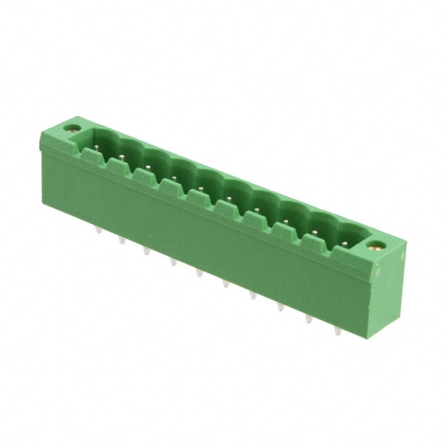 OQ1075500000G TERM BLOCK HDR 10POS VERT 5MM