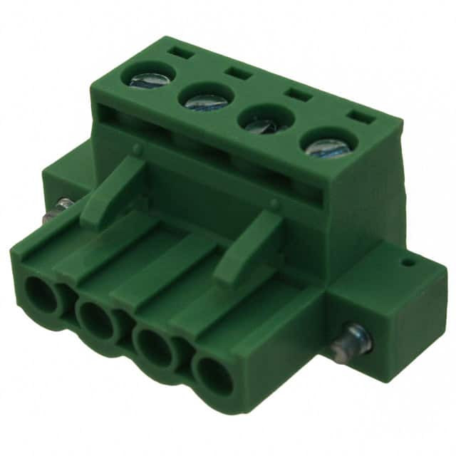 TJ0451520000G TERM BLOCK PLUG 4POS STR 5.08MM