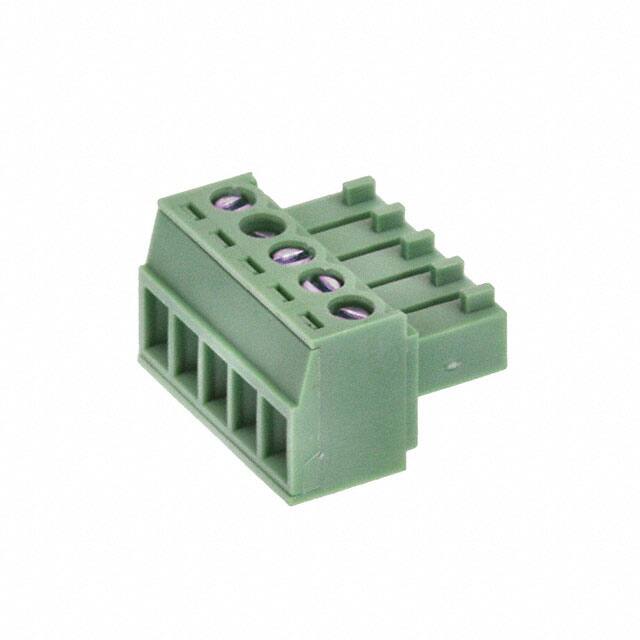 0395005005 TERM BLOCK PLUG 5POS STR 3.5MM