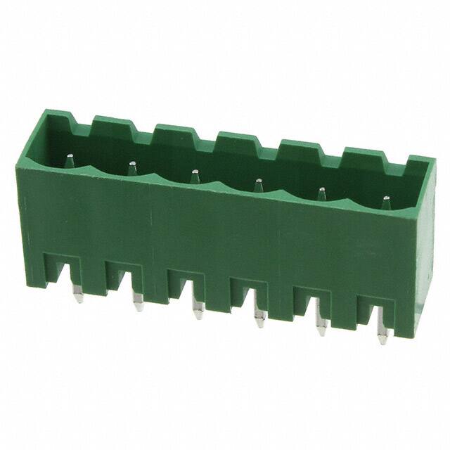 OSTOQ0654501 TERM BLOCK HDR 6POS VERT 5.08MM