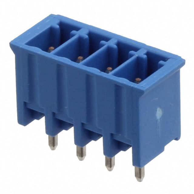 796694-4 TERM BLOCK HDR 4POS VERT 3.5MM