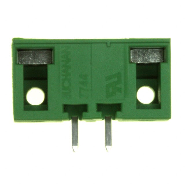 284519-2 TERM BLOCK HDR 2POS VERT 3.81MM