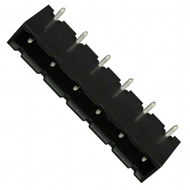 ELFH06410 TERM BLOCK HDR 6POS 90DEG 7.62MM