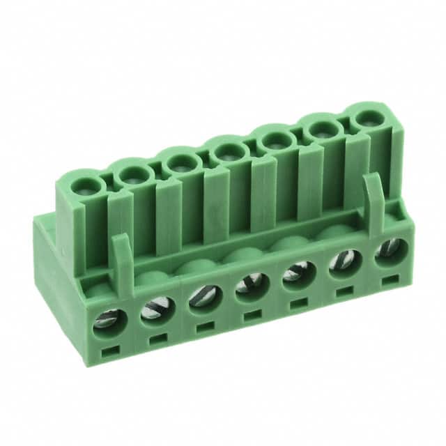 TJ0751560000G TERM BLOCK PLUG 7POS STR 5.08MM