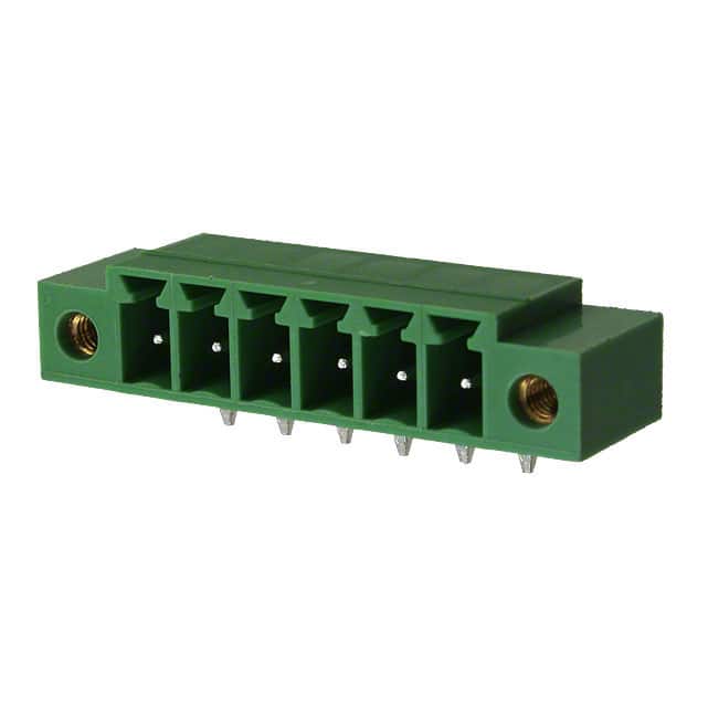 OQ0635510000G TERM BLOCK HDR 6POS 90DEG 3.81MM